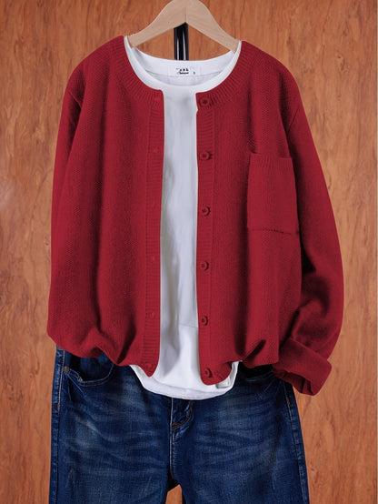 Eugenia® | Damen Casual Strickjacke