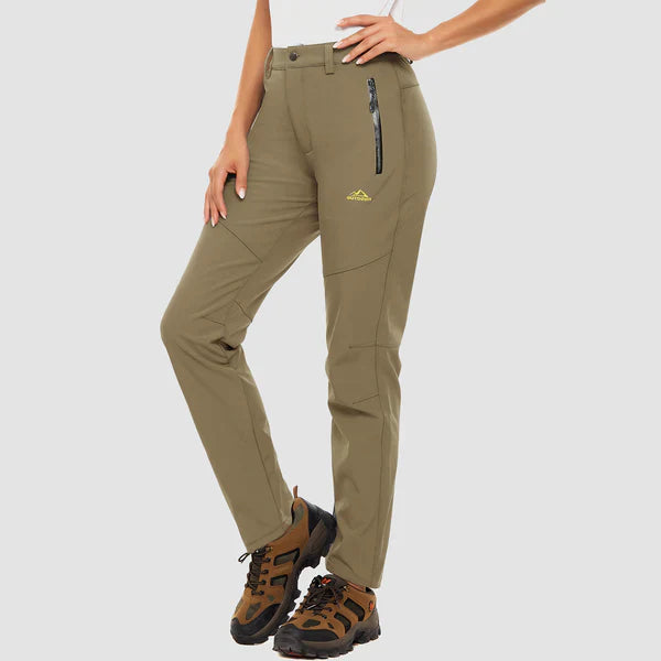 Emma | Wasserdichte Damenhose mit Fleece-Futter
