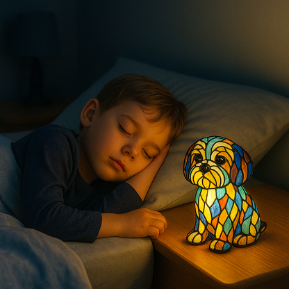 Leuchthund - Handgefertigte Lampe für strahlende Herzen