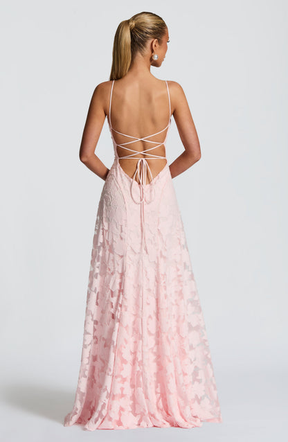 Francisa | Maxikleid mit Spitzen-Corsage