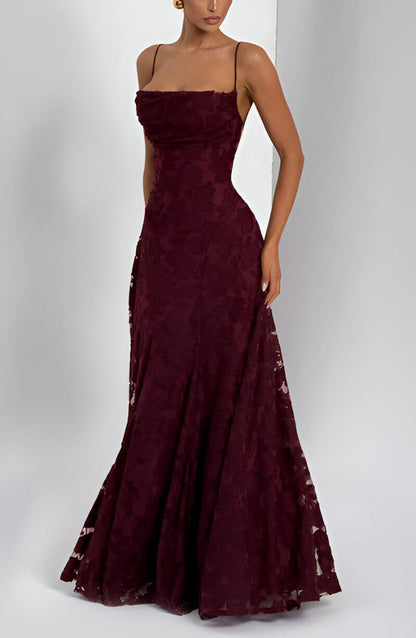 Francisa | Maxikleid mit Spitzen-Corsage