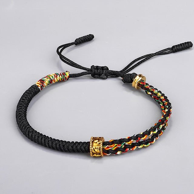 Glücksarmband Buddhismus | Handgefertigtes Vintage-Armband für Glück