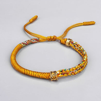 Glücksarmband Buddhismus | Handgefertigtes Vintage-Armband für Glück
