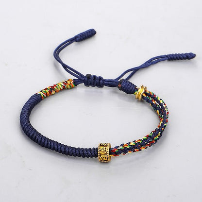 Glücksarmband Buddhismus | Handgefertigtes Vintage-Armband für Glück