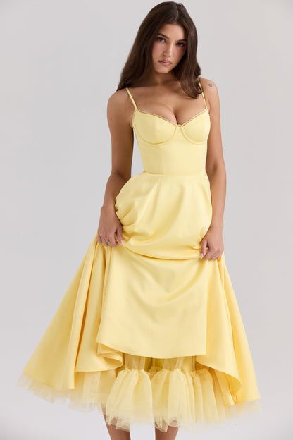 Zendaya | Klassisches Midi-Kleid