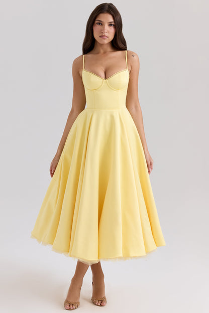 Zendaya | Klassisches Midi-Kleid