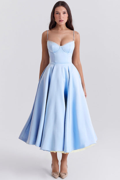 Zendaya | Klassisches Midi-Kleid