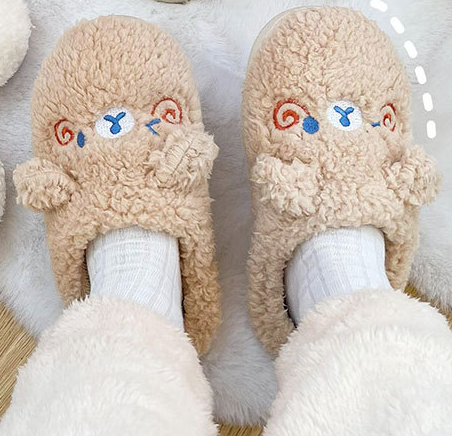Fleur de Chaleur | Kuschelige Tier-Pantoffeln für warme Füße