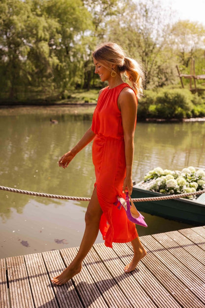 Lisa | Sommerliches Midikleid