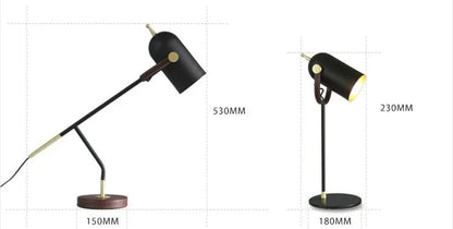 Tischlampe mit E27 LED