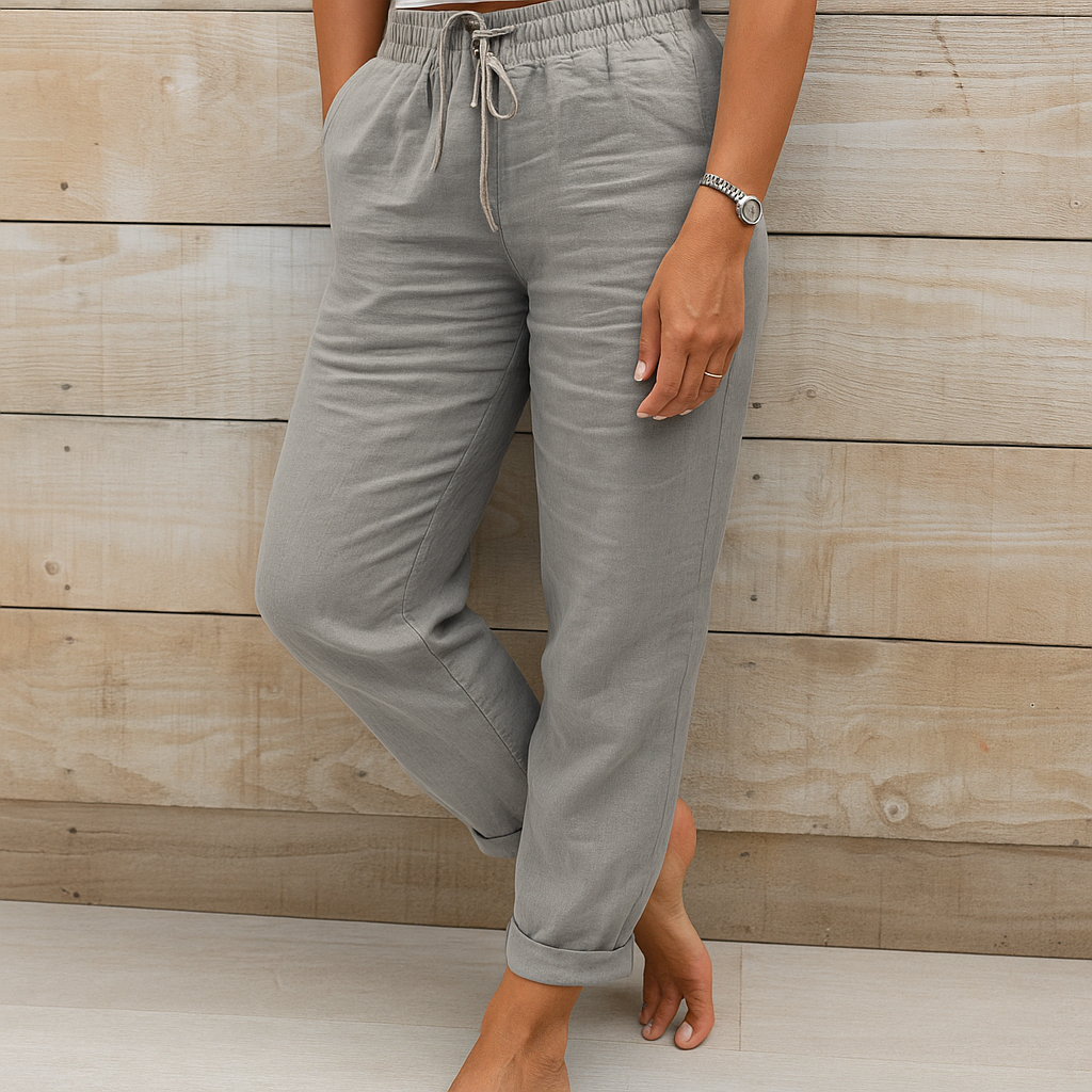 Nora | Stilvolle Leinen Damenhose