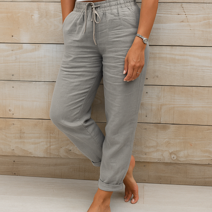 Nora | Stilvolle Leinen Damenhose