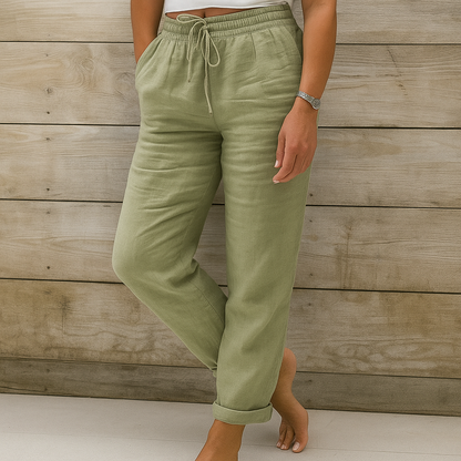 Nora | Stilvolle Leinen Damenhose