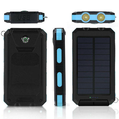 Solaris | 20000mAh Wasserdichte Powerbank mit Solartechnologie