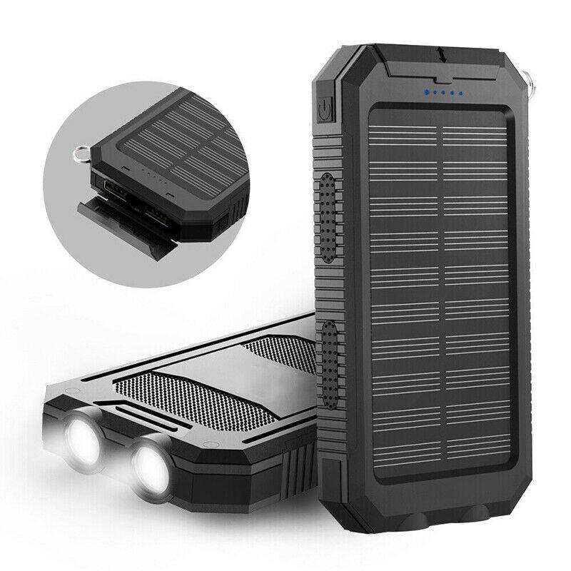 Solaris | 20000mAh Wasserdichte Powerbank mit Solartechnologie