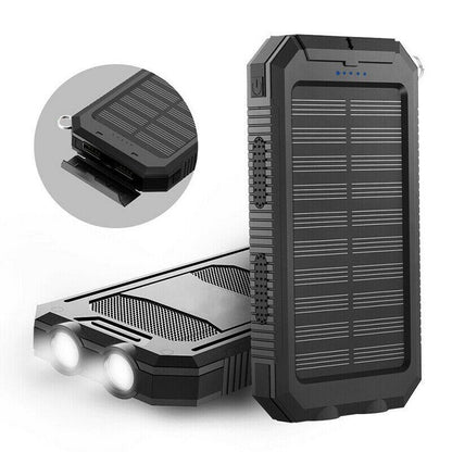 Solaris | 20000mAh Wasserdichte Powerbank mit Solartechnologie