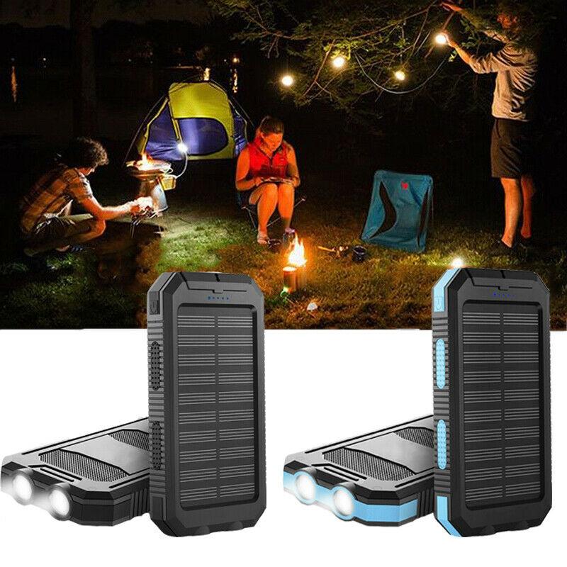 Solaris | 20000mAh Wasserdichte Powerbank mit Solartechnologie