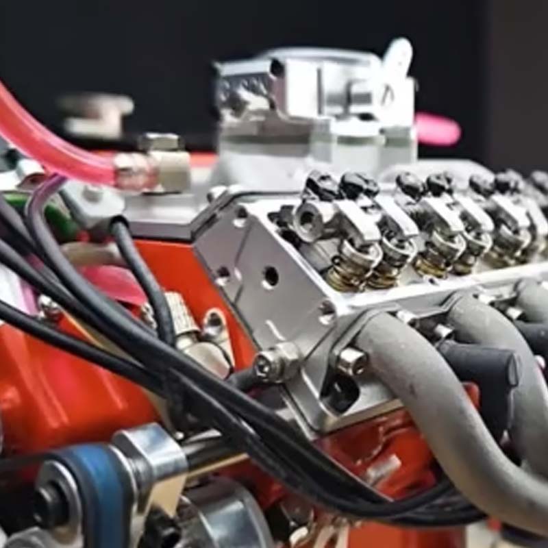 🎉Letzter Tag der Aktion 50% Rabatt 🔥 - Benzin OHV V8 Kleinblock Motor Modellkits
