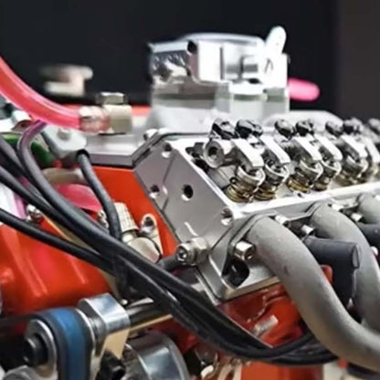 🎉Letzter Tag der Aktion 50% Rabatt 🔥 - Benzin OHV V8 Kleinblock Motor Modellkits