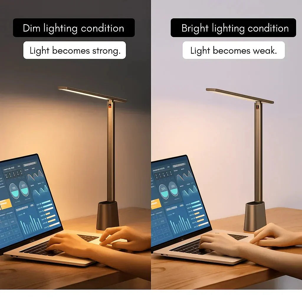 Faltbare LED-Schreibtischlampe