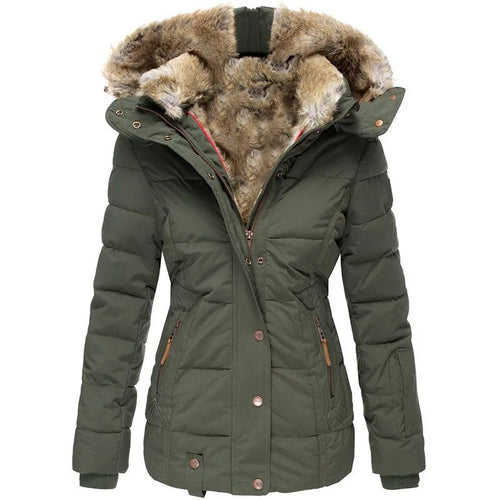 Tommy | Damenjacke mit Kragen und Fell