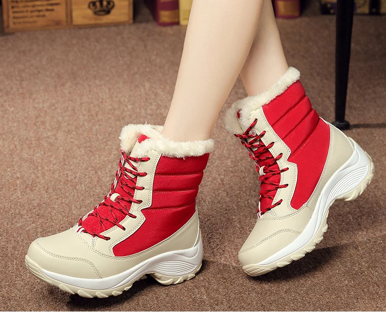Lia - Hochwertige Damenstiefel Plüsch