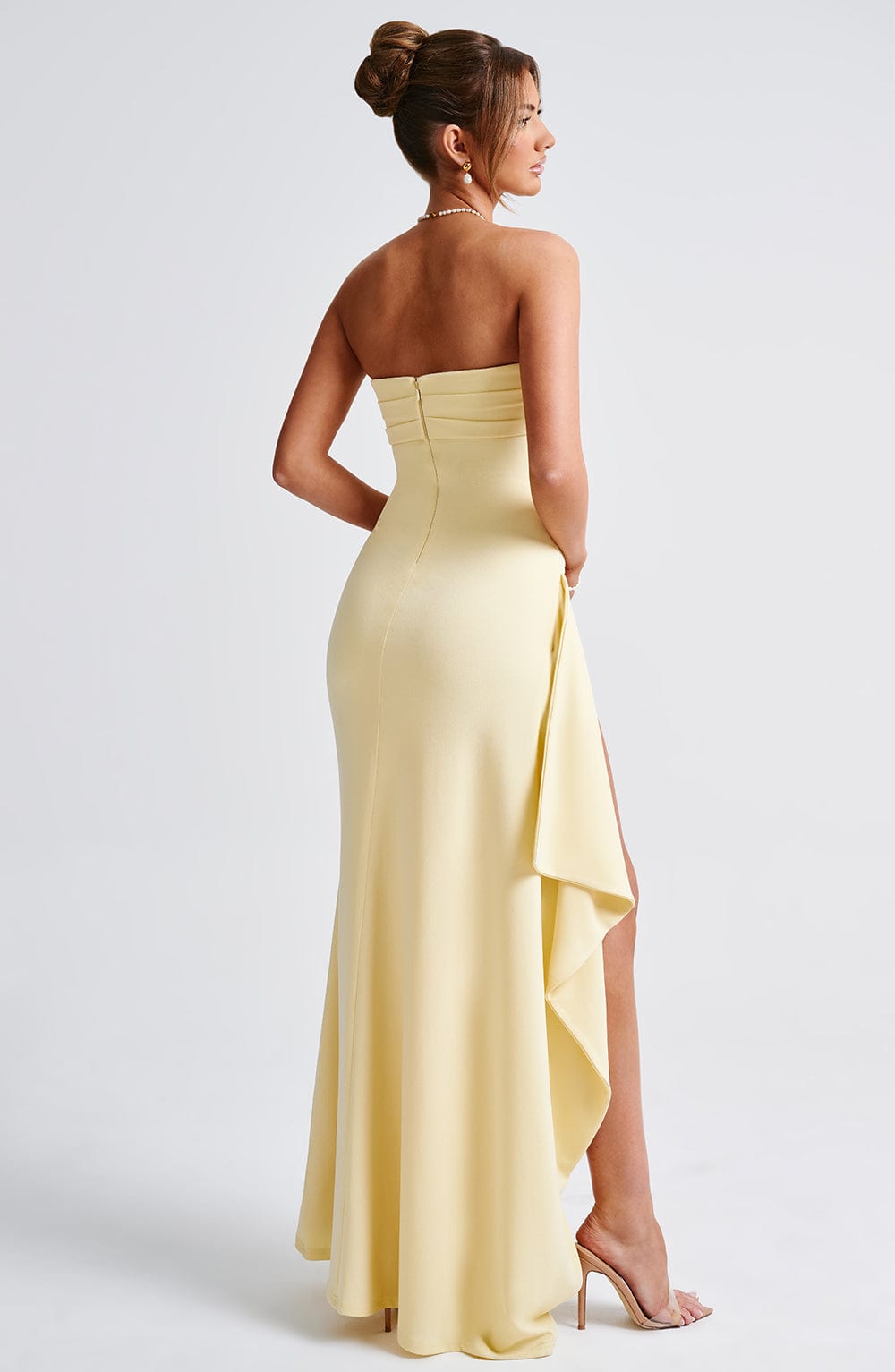Willa | Maxikleid mit tiefem Schlitz