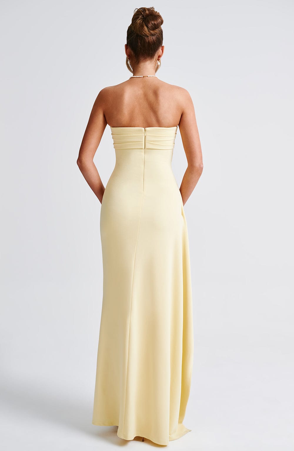 Willa | Maxikleid mit tiefem Schlitz
