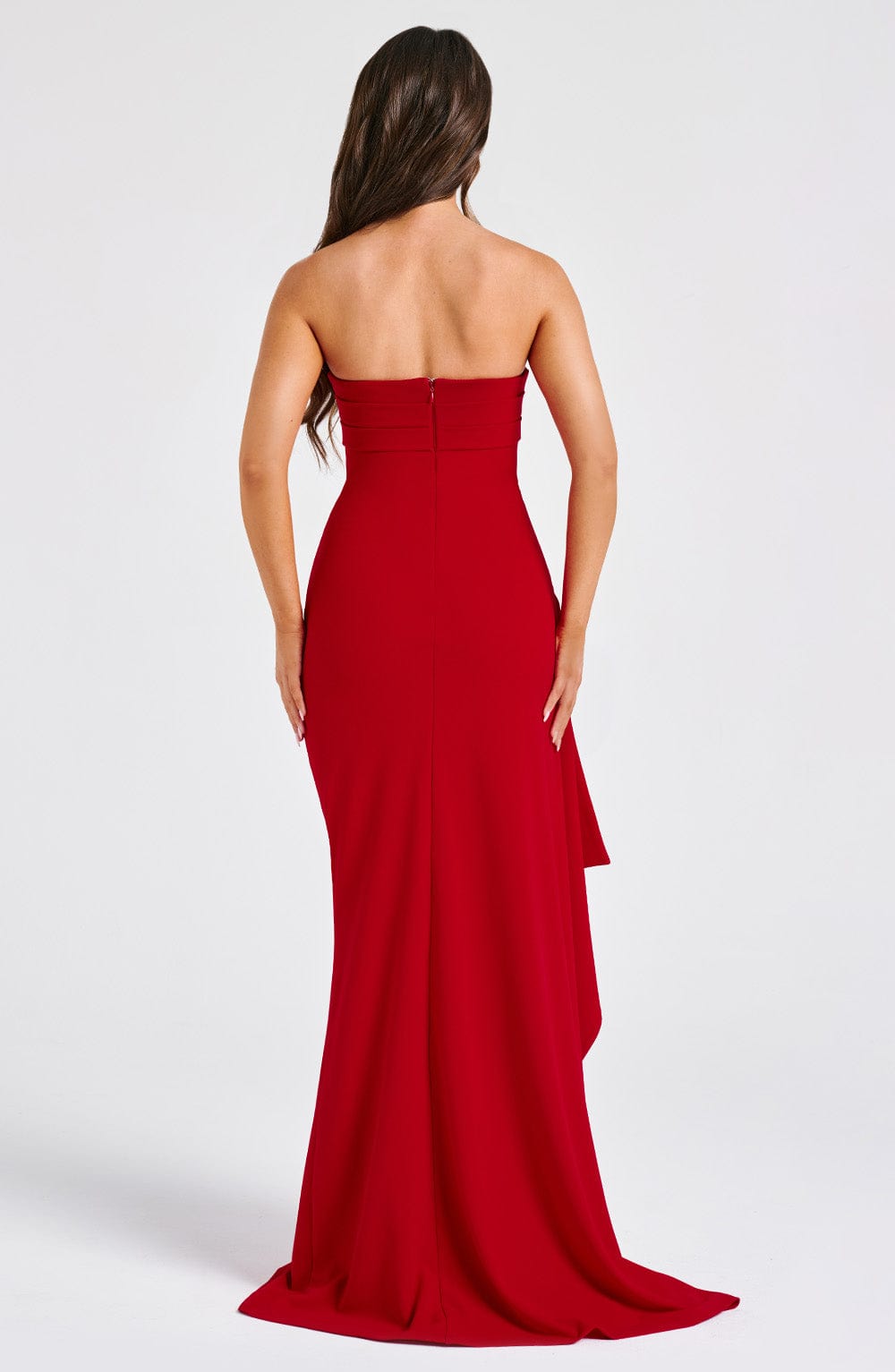 Willa | Maxikleid mit tiefem Schlitz