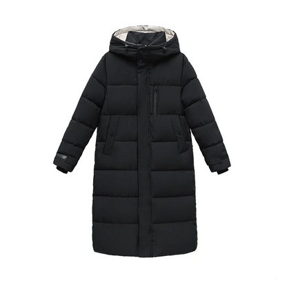 Lana™ Eleganter Langer Parka | Kuschelige Winterjacke für Damen