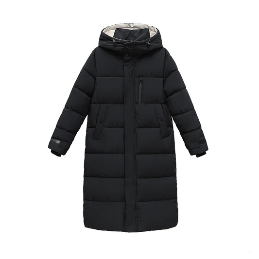 Lana™ Eleganter Langer Parka | Kuschelige Winterjacke für Damen