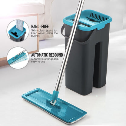 ReinigerPro | 360° Flexibler Mop + 4 GRATIS Pads