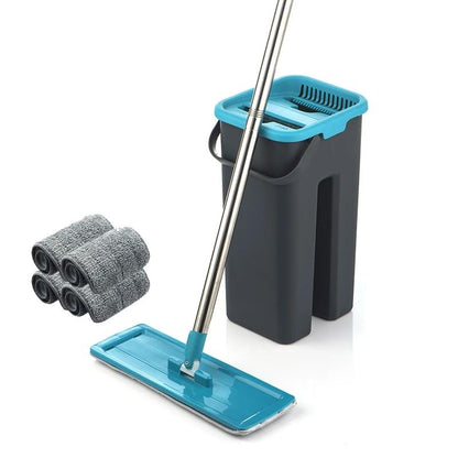 ReinigerPro | 360° Flexibler Mop + 4 GRATIS Pads