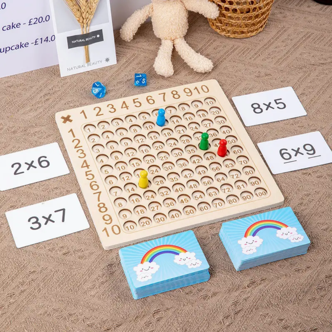 MatheGenie | Interaktives Multiplikationsspiel für Kinder