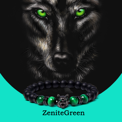 WolfSpirit Armband | Spirituelle Kraft und Schutz durch Edelsteine