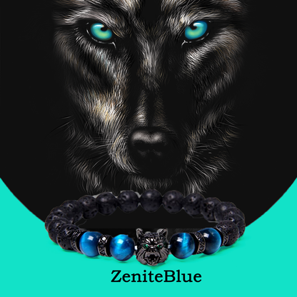 WolfSpirit Armband | Spirituelle Kraft und Schutz durch Edelsteine